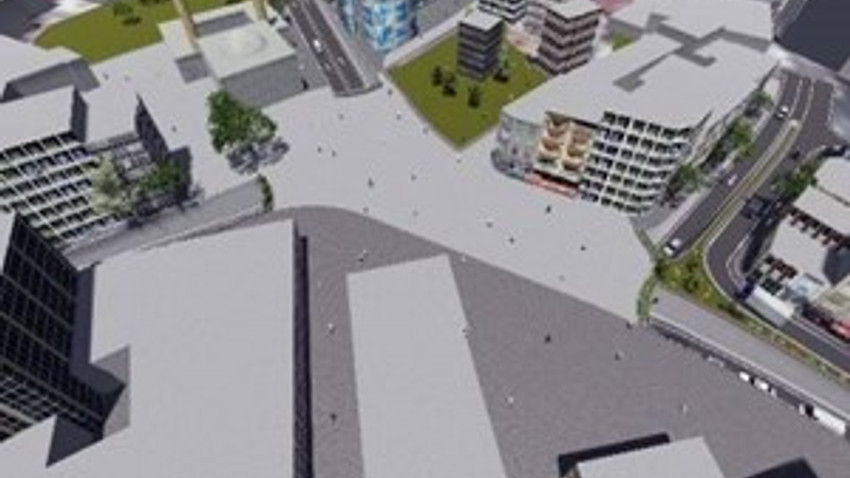 Gaziosmanpaşa Küçükköy Meydanı yeniden düzenleniyor!