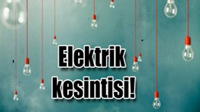 İstanbul'da elektrik kesintileri devam ediyor!