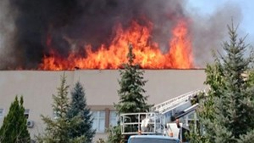 Selçuk Üniversitesi Veteriner Fakültesi'nde yangın çıktı!