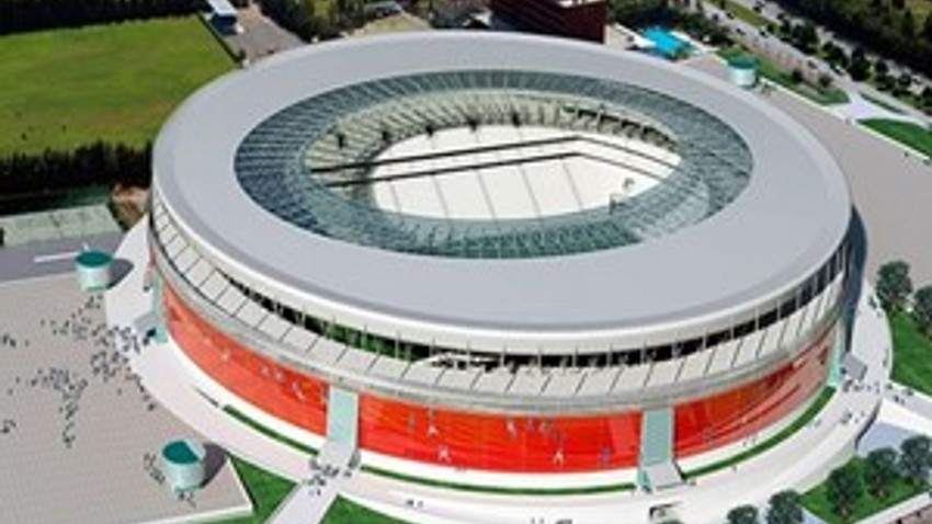 Antalya arena stadyumu'nun inşaatı tamamlandı