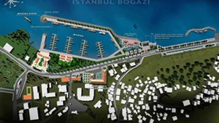 Beykoz'a AVM'li otelli marina geliyor!