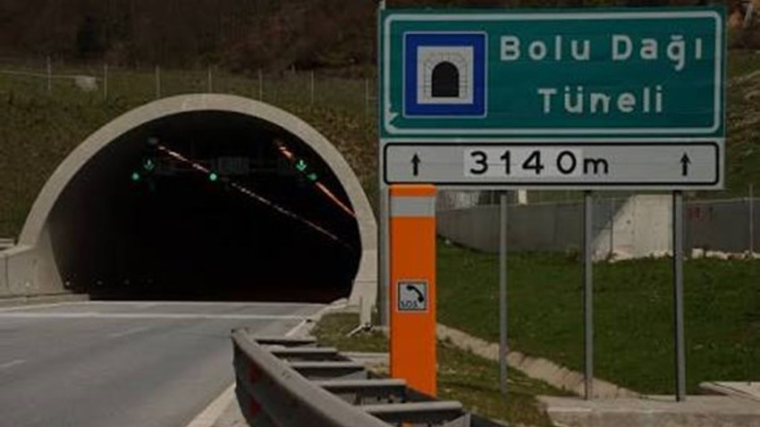 Bolu Dağı Tüneli'nin İstanbul yönü 24 Ekim'e kadar kapatılıyor