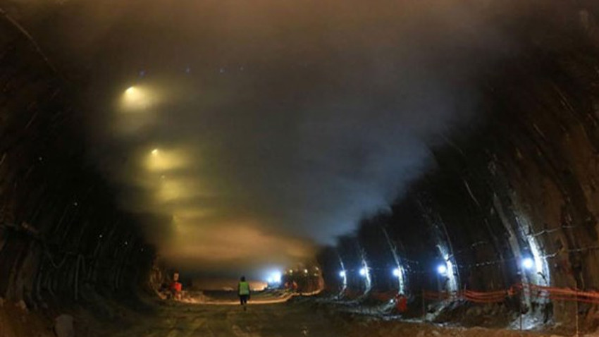 Türkiye'nin en büyük tünelinde son viraj! Işık göründü!