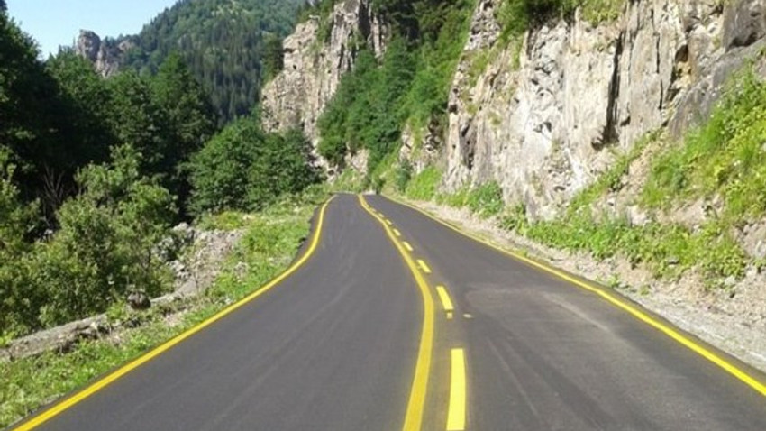 Doğu Karadeniz'in Yeşil Yol'u yarılandı