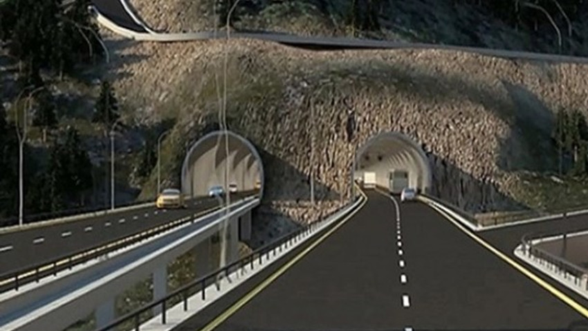 Yeni Zigana Tüneli tamamlandığında Avrupa'nın en uzun tüneli olacak