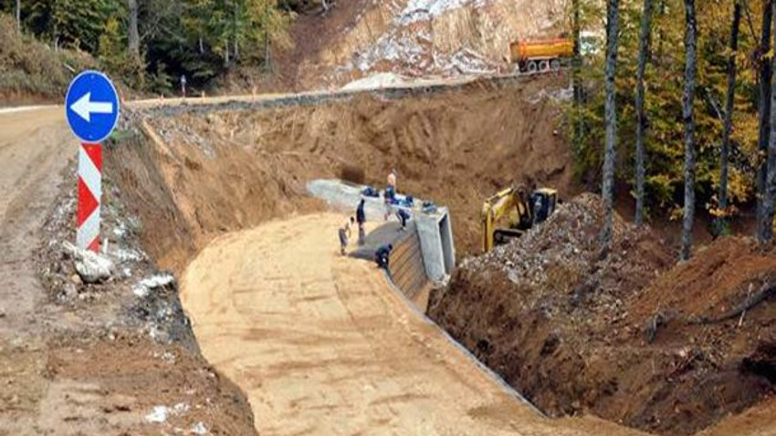 Uludağ'a yeni yol! Genişletiliyor