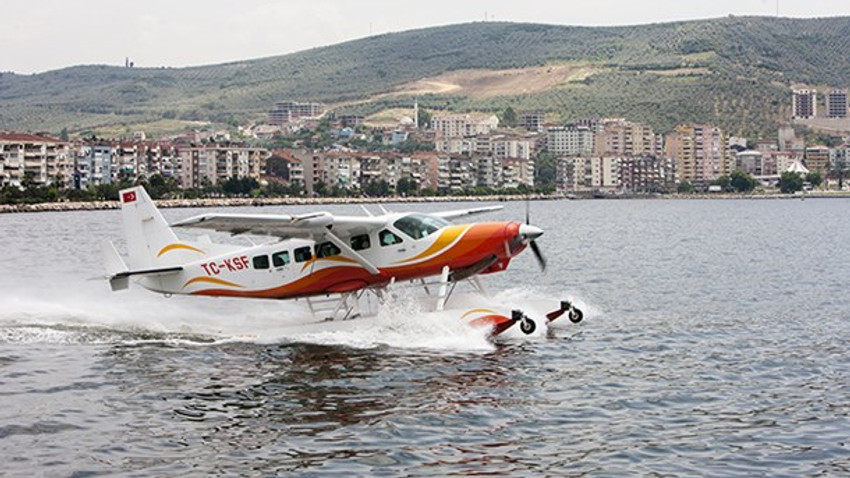 Deniz uçağı ile İstanbul-İzmir arası 3 saat tasarruf