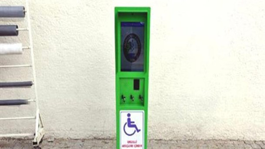 BEDAŞ'tan elektrikli sandalye sarj istasyonu projesi