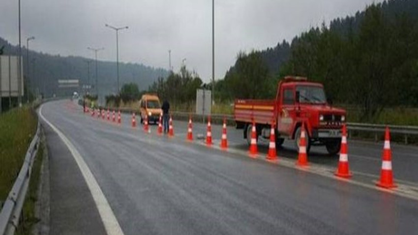Yola çıkacaklar dikkat! Bolu Dağı Tüneli trafiğe kapatıldı
