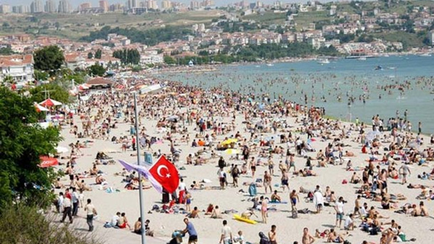 İstanbul'da plajlar tertemiz!