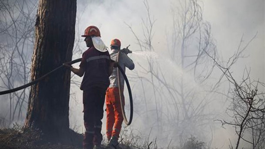 Turizmin kalbi yanıyor! Kemer'de orman yangını
