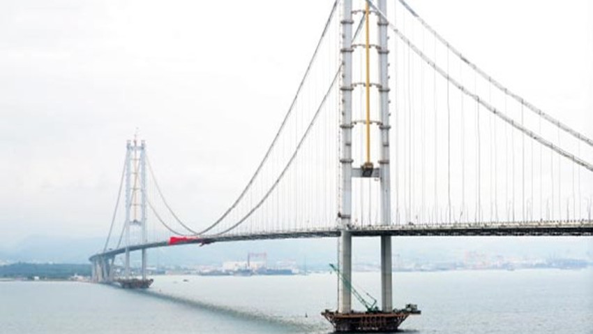 Körfez'in incisi Osmangazi Köprüsü resmen açıldı