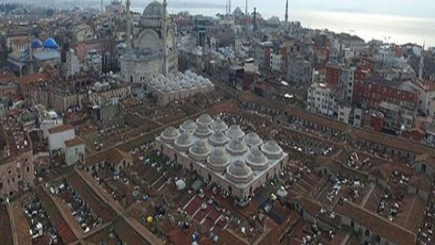 544 yıllık Kapalıçarşı'da restorasyon çalışması bugün başladı