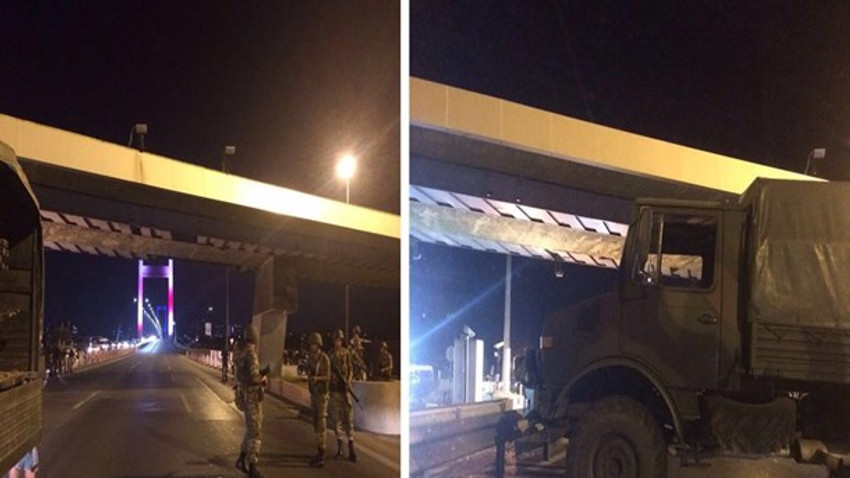 Jandarma İstanbul'da 2 köprüyü trafiğe kapattı