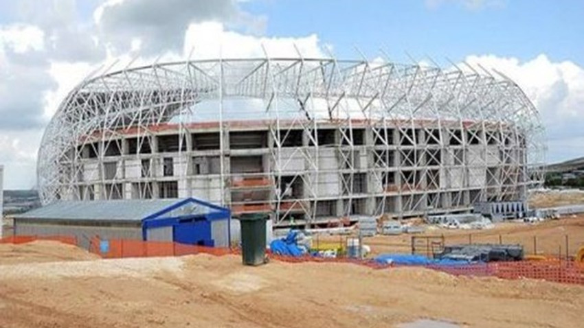 Gaziantep Arena'nın yüzde 92'si tamamlandı