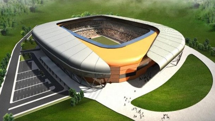 Kaysı şeklindeki Malatya Arena'nın yüzde 75'i tamamlandı