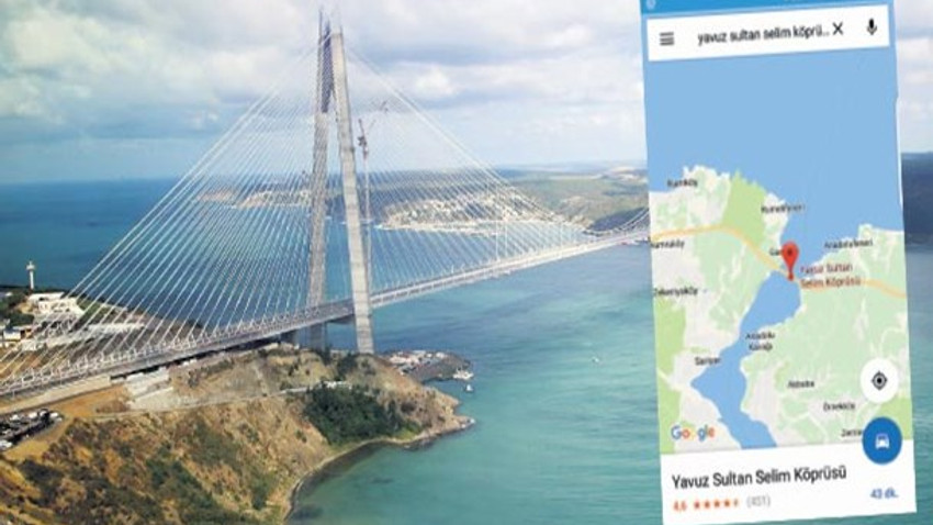 Dijital haritaya ‘köprü’ ayarı!