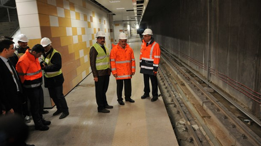 Başbakan açıkladı: Keçiören metrosunun ilk durağı Şehitler İstasyonu oldu