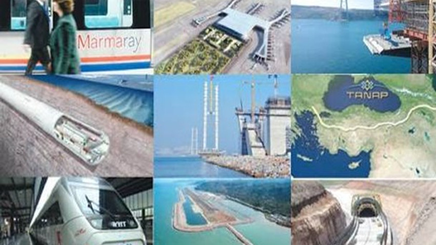 Türkiye'de dünya standartlarında mega projeler yapıldı