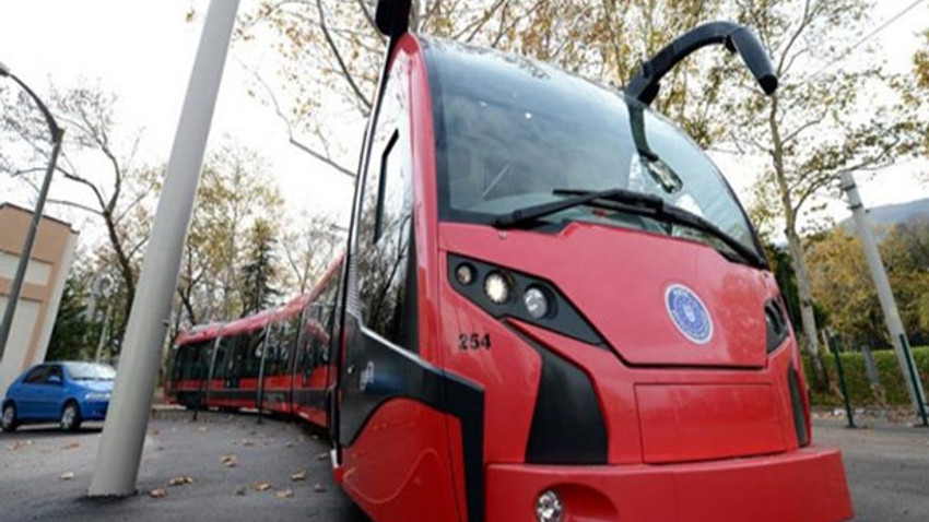 Kocaeli'nin tramvayları Bursa'dan