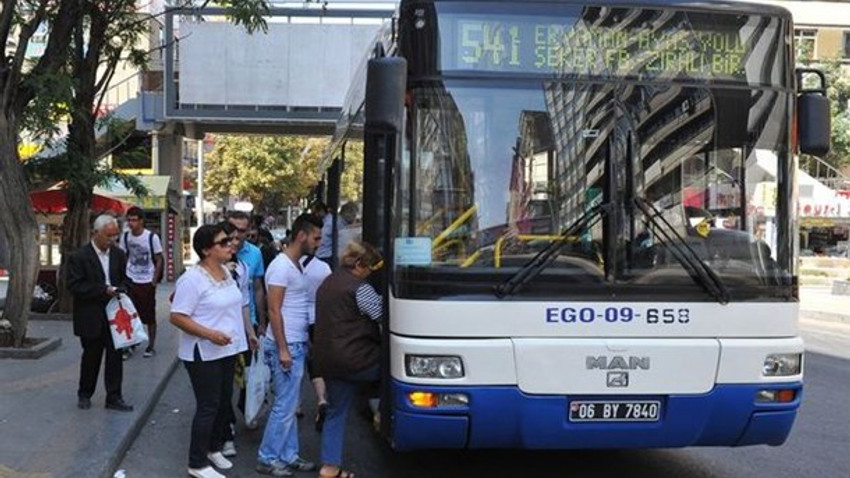 Ankara'da toplu taşıma bayram boyunca ücretsiz