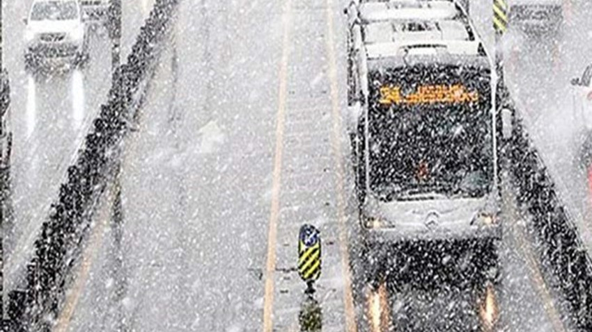 AKOM'dan İstanbullulara uyarı! Perşembe kar geliyor
