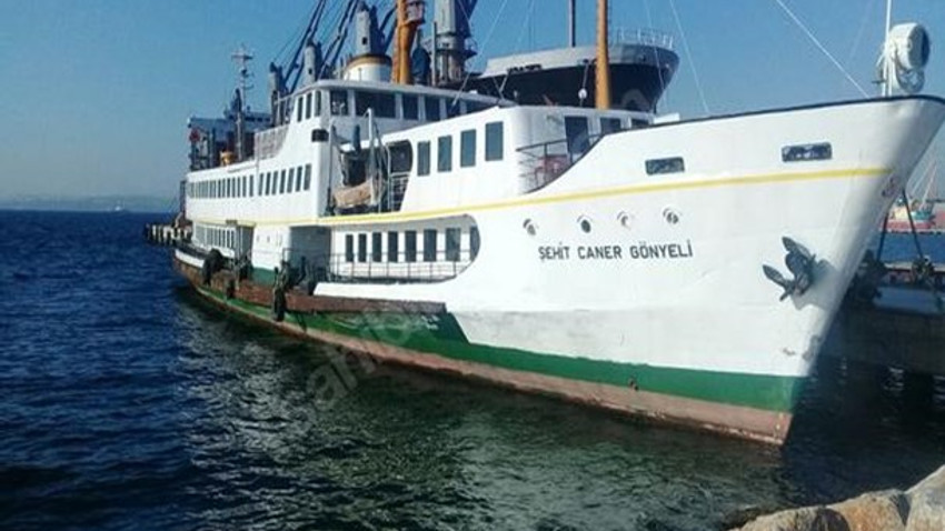 İstanbul'un emektarı Şehit Caner Gönyeli vapuru satılıyor