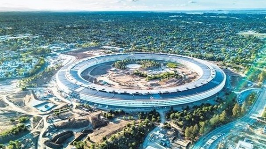 Uzay gemisi değil Apple Park