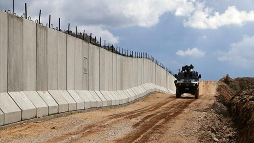 Suriye sınırındaki duvarda sona doğru!