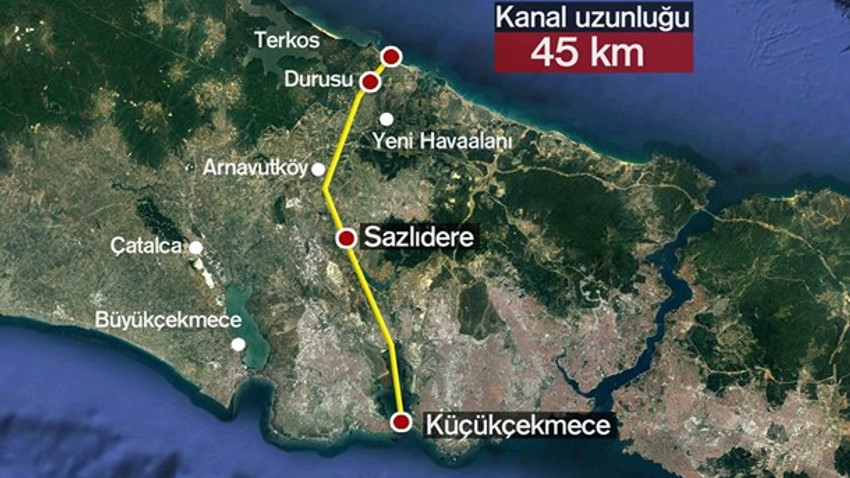 Ortadoğu Kanal İstanbul'a akıyor
