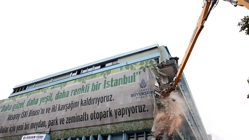 Aksaray'daki İSKİ binasının akıbeti belli oldu