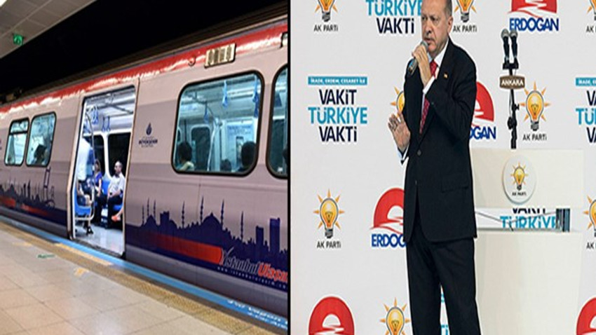 Erdoğan 14 yeni metro hattı müjdesi verdi