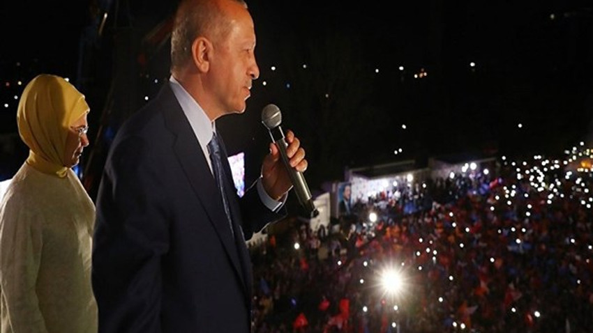 Yeni sistemin ilk Cumhurbaşkanı Erdoğan