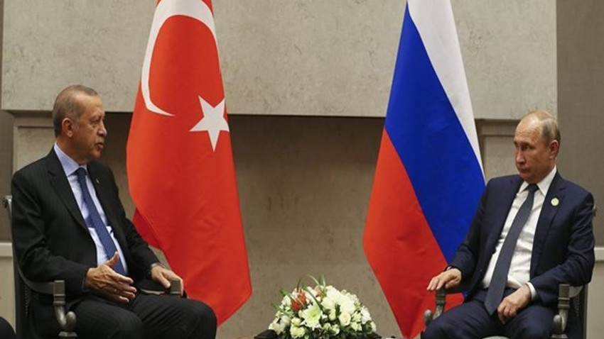 Cumhurbaşkanı Erdoğan ile Putin görüştü