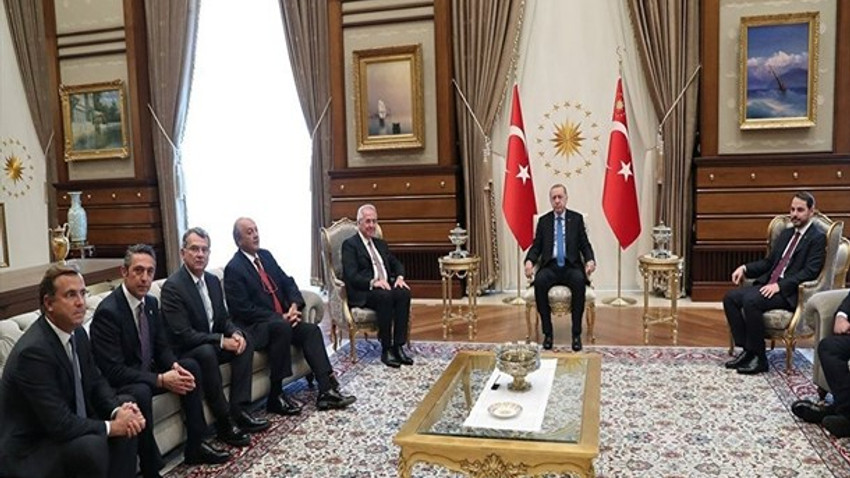 Erdoğan, TÜSİAD heyetiyle görüştü