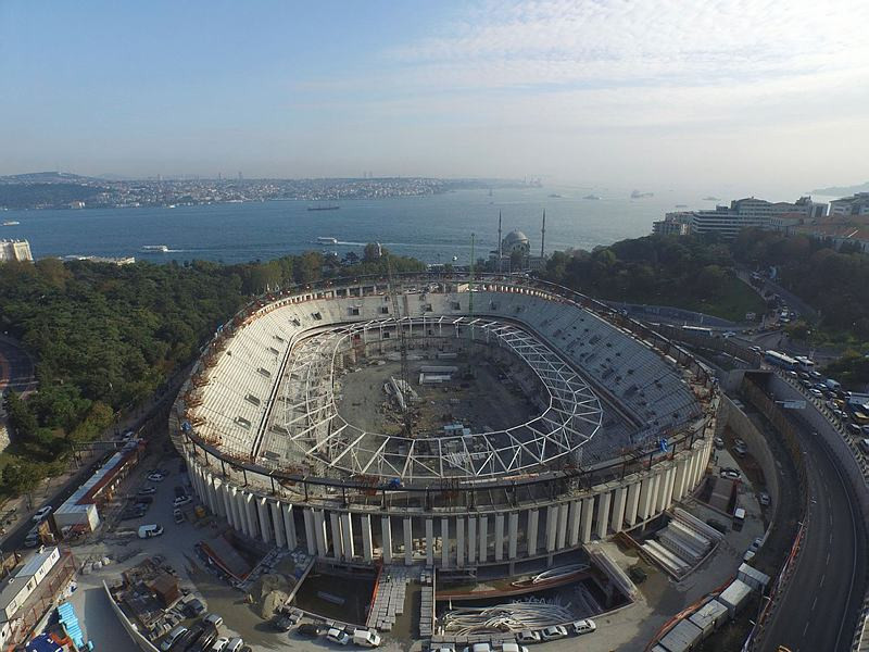 Beşiktaş'ın stadında çatı çelik iskeleti yükseliyor! - Sayfa 2