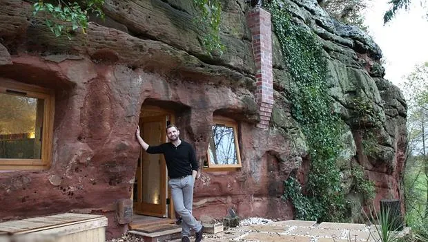 Tarihi mağara artık muhteşem bir ev