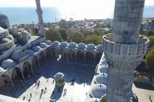 Tarihi Sultanahmet Camii'nde minare restorasyonu tamamlanadı - Sayfa 3