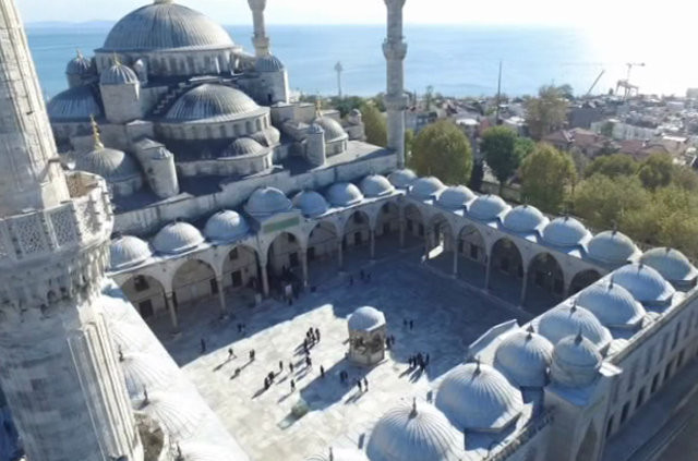Tarihi Sultanahmet Camii'nde minare restorasyonu tamamlanadı - Sayfa 4
