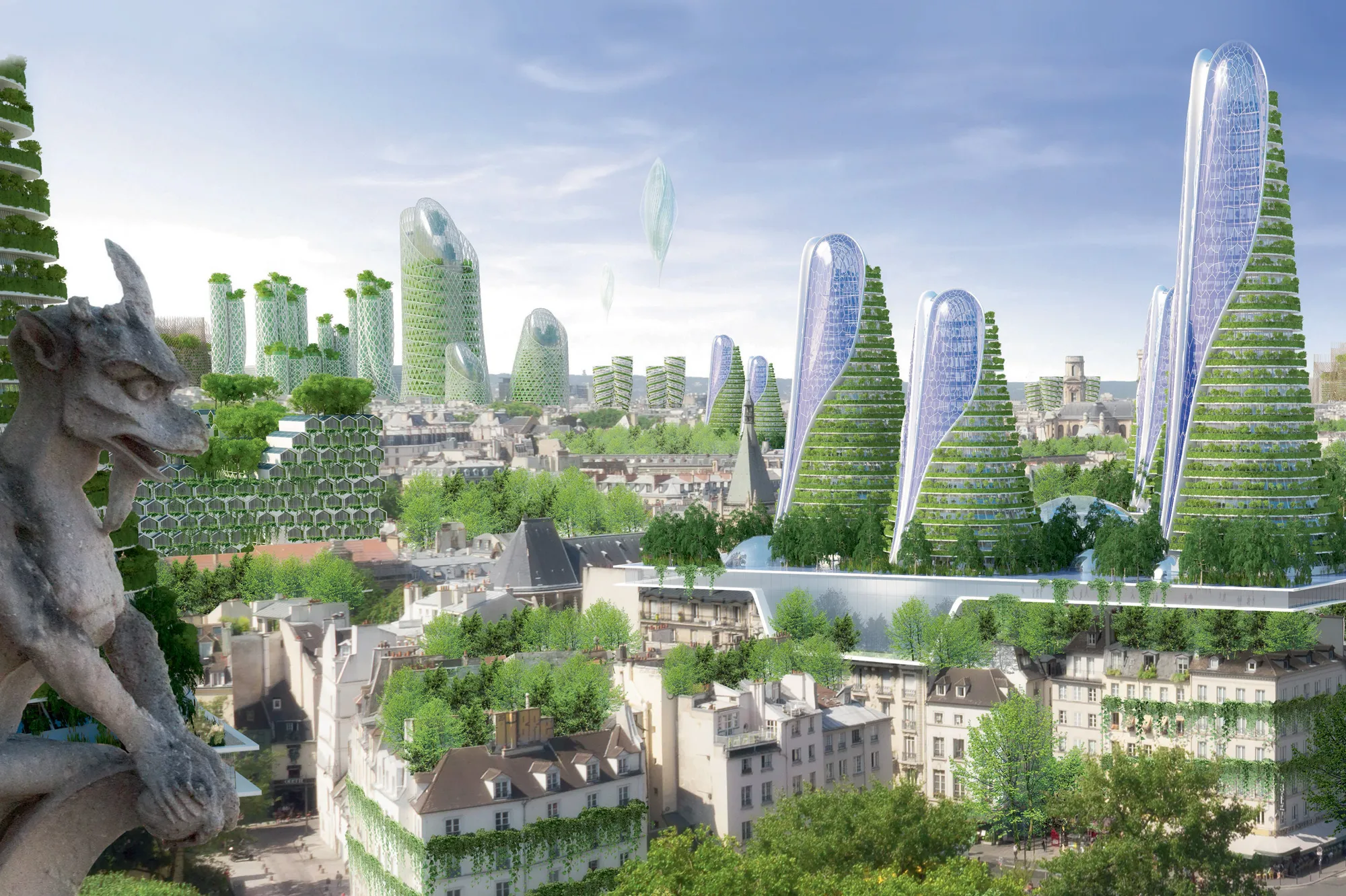 İşte karşınızda 2050 yılındaki Paris!