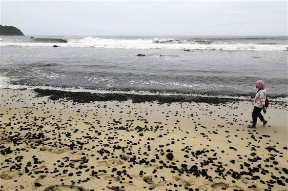 Gemiden dökülen kömürler sahile vurdu - Sayfa 2