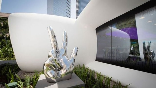 Dünyanın ilk 3 boyutlu ofis binası Dubai’de açıldı - Sayfa 1