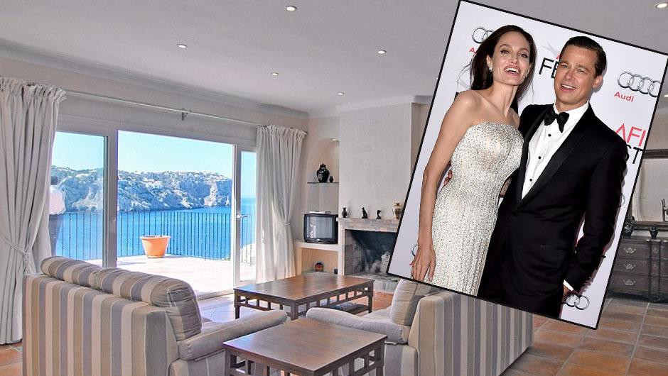 Ünlü çift Angelina Jolie ve Brad Pitt bu manzaraya karşı yaşıyor! - Sayfa 1