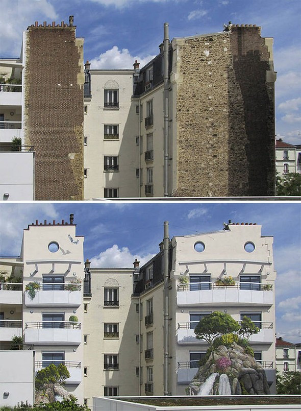 Bina duvarlarında eşi benzeri olmayan resimler! Üstelik 3 boyutlu - Sayfa 2