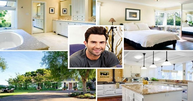 Ödüllü müzisyen Adam Levine'in evi satılıyor - Sayfa 1