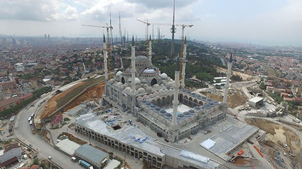 Çamlıca Camii'nde sona yaklaşılıyor! Kaba inşaat bitti - Sayfa 1
