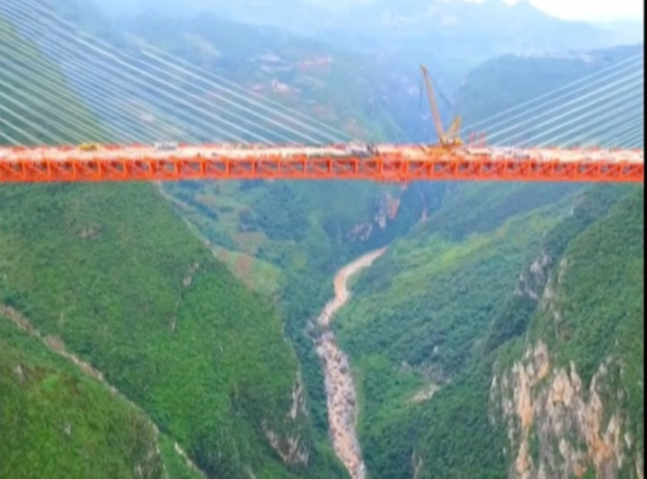 Çin'de bulunan dünyanın en yüksek köprüsü açıldı - Sayfa 3